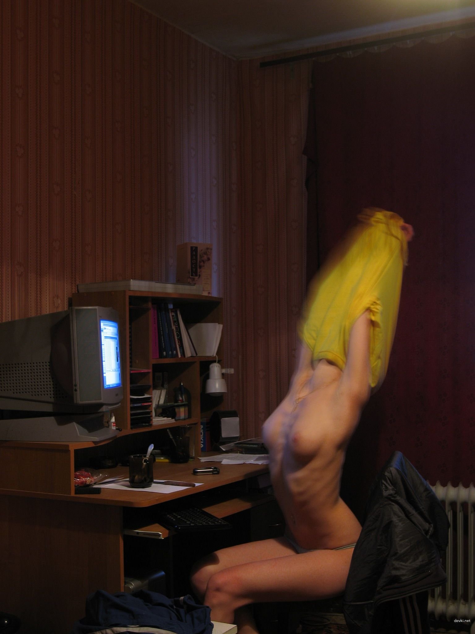 Шатенка дня: home made