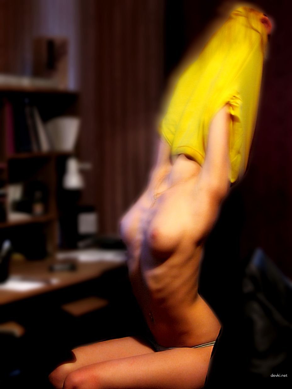 Шатенка дня: home made